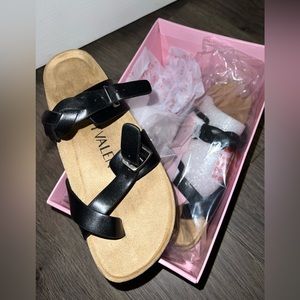 Brand new in box size 10 sandals
